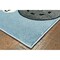Homeroots 4 x 6 ft. Blue Imaginative Racetrack Area Rug 396314 - alternate 7